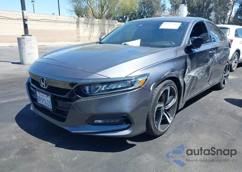 2020 Honda Accord Sport from USA, damaged, VIN 1HGCV1F33LA002394
